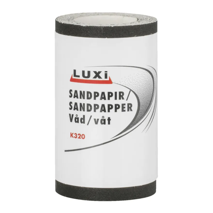Sandpapir wet korn 320 - 93 mm x 5 m - LUXI®