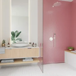 SCG Mosaik fliser rosa 10 net (0,9 m²)