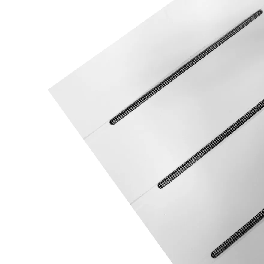 SCG udhængsplade med net hvid 600 x 1200 mm