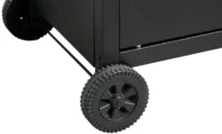Serveringsvogn Columbus sort stål - Sunlife®