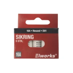 Sikringer 16A D01 5-pk. - Elworks