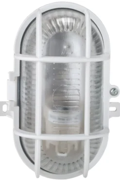 Skotlampe hvid