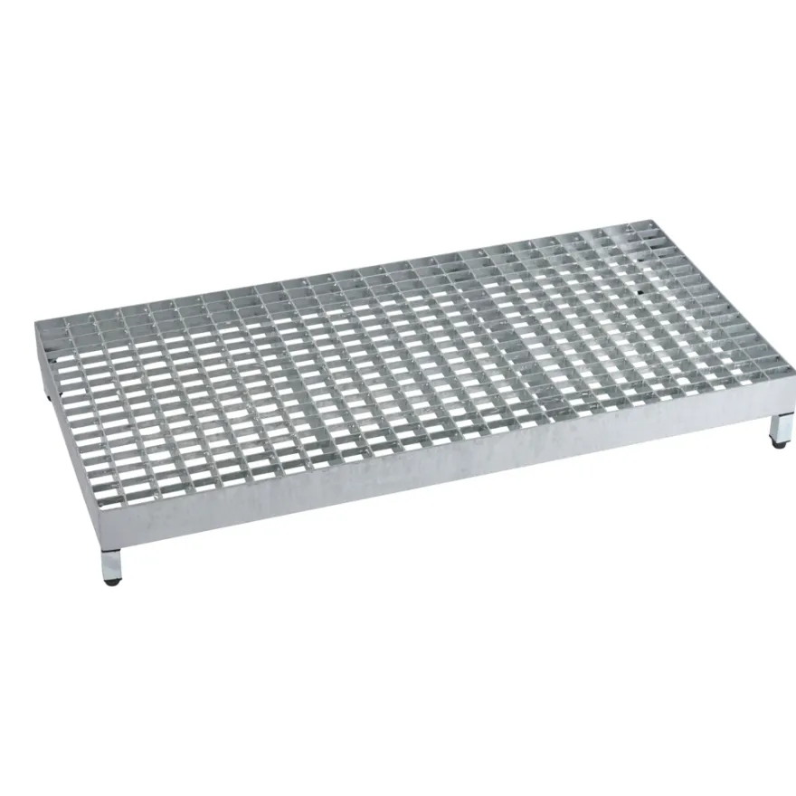 Skraberist galvaniseret stål 80 x 40 cm