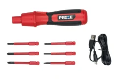 Skruemaskinesæt VDE akku 4 V - PRIZE®