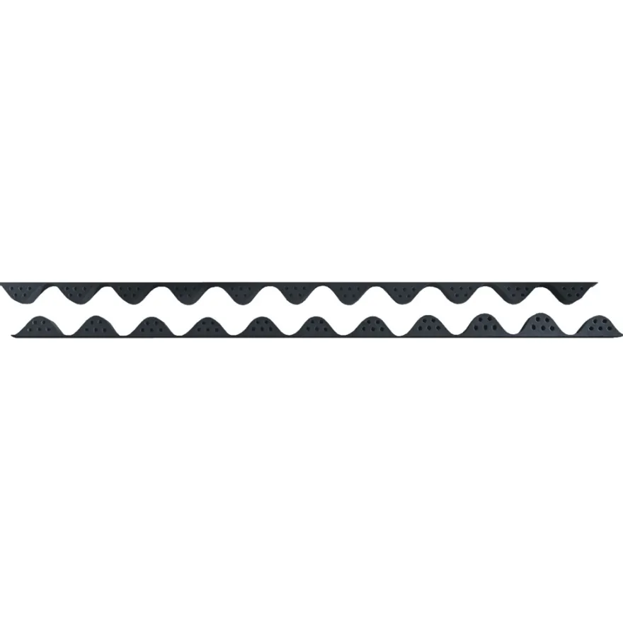 Skumtætningsklodser 840 x 40 mm 4-pk. sort