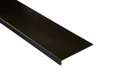 Sålbænk aluminium sort - 15 x 125 mm x 2,5 m