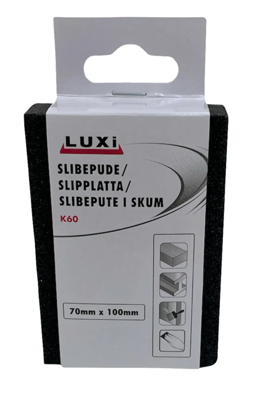 Slibepude korn 60, 70x100 mm - LUXI®