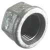 Slutmuffe galvaniseret 1/2"