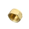 Slutmuffe messing 1/2"