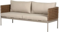 Sofasæt m/hynder 4 dele natur - Envy