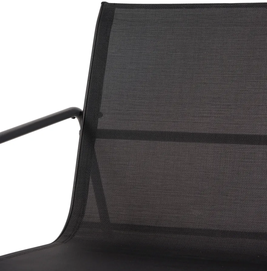 Sofasæt stål sort 4 dele - Envy