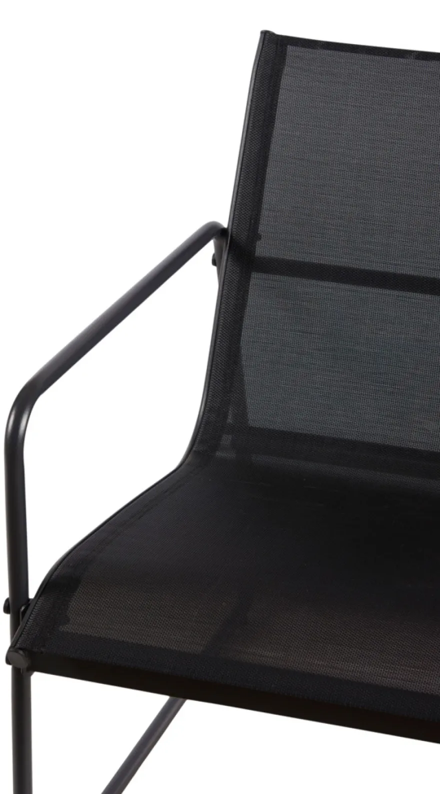 Sofasæt stål sort 4 dele - Envy