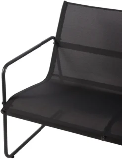 Sofasæt stål sort 4 dele - Envy