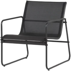 Sofasæt stål sort 4 dele - Envy