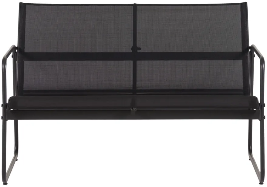 Sofasæt stål sort 4 dele - Envy