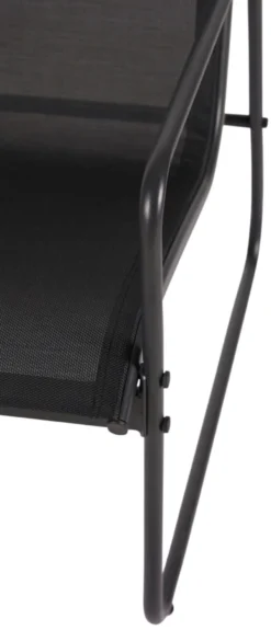 Sofasæt stål sort 4 dele - Envy