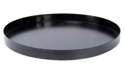 Spejlbassin sort rund L Ø78 cm