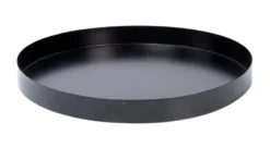 Spejlbassin sort rund M Ø57,6 cm