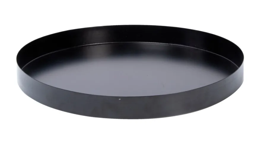 Spejlbassin sort rund M Ø57,6 cm