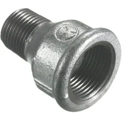 Spidsmuffe galvaniseret 3/4" x 1/2"