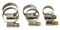 Spændebåndsmix 3/8" - 1/2" - 3/4" - 6 stk.