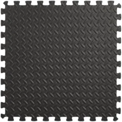 Stødabsorberende gulvunderlag 61 x 61 cm 6-pk. - Probuilder