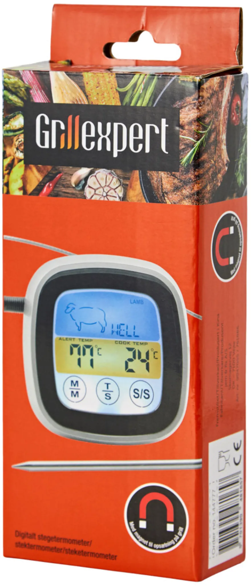 Stegetermometer digitalt - Grillexpert®