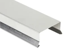 Sternkapsel lige alu 45 x 25 mm x 100 cm