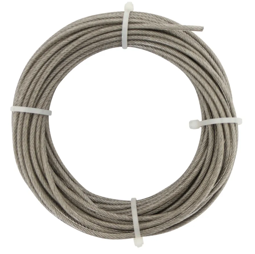 Stålwire rustfri 3 mm x 10 meter
