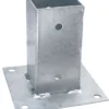 Stolpefod galv. – 71 x 71 x 150 mm