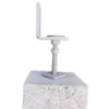 Stolpesten beton 17 x 17 x 80 cm