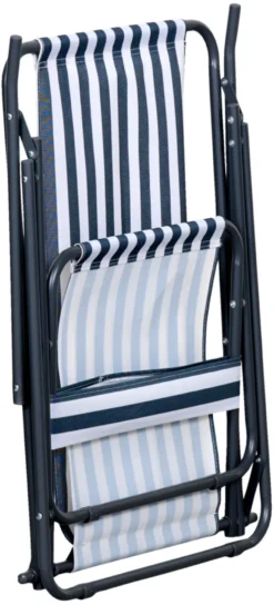 Strandstol Albany i metal og polyester - Sunlife®