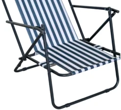Strandstol Albany i metal og polyester - Sunlife®