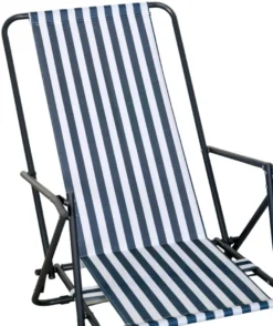 Strandstol Albany i metal og polyester - Sunlife®