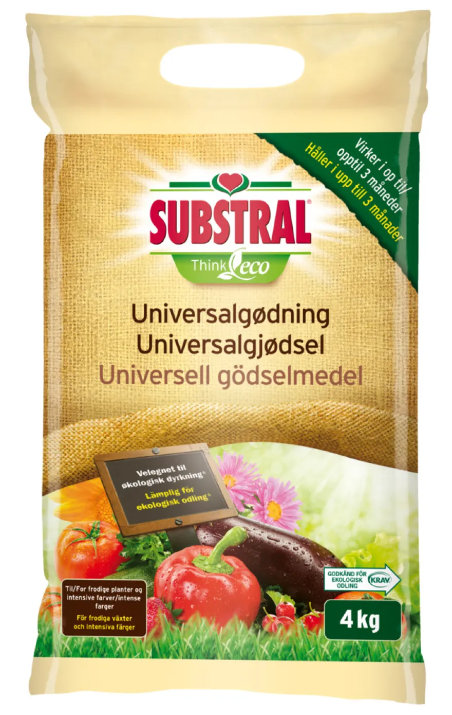 Substral ThinkEco universalgødning 4 kg