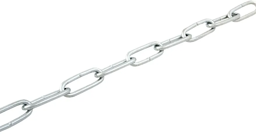 Svejst langleddet kæde 5 mm x 2 meter