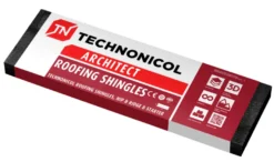 Tagfod shingel sort 100 x 25 cm