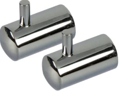 TARGET® håndklædekrog m/tap krom 2 stk.