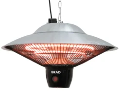 Terrassevarmer med kædeophæng - 1500 W - GRAD