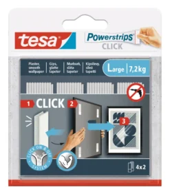 tesa® Powerstrips Click Small 4 par