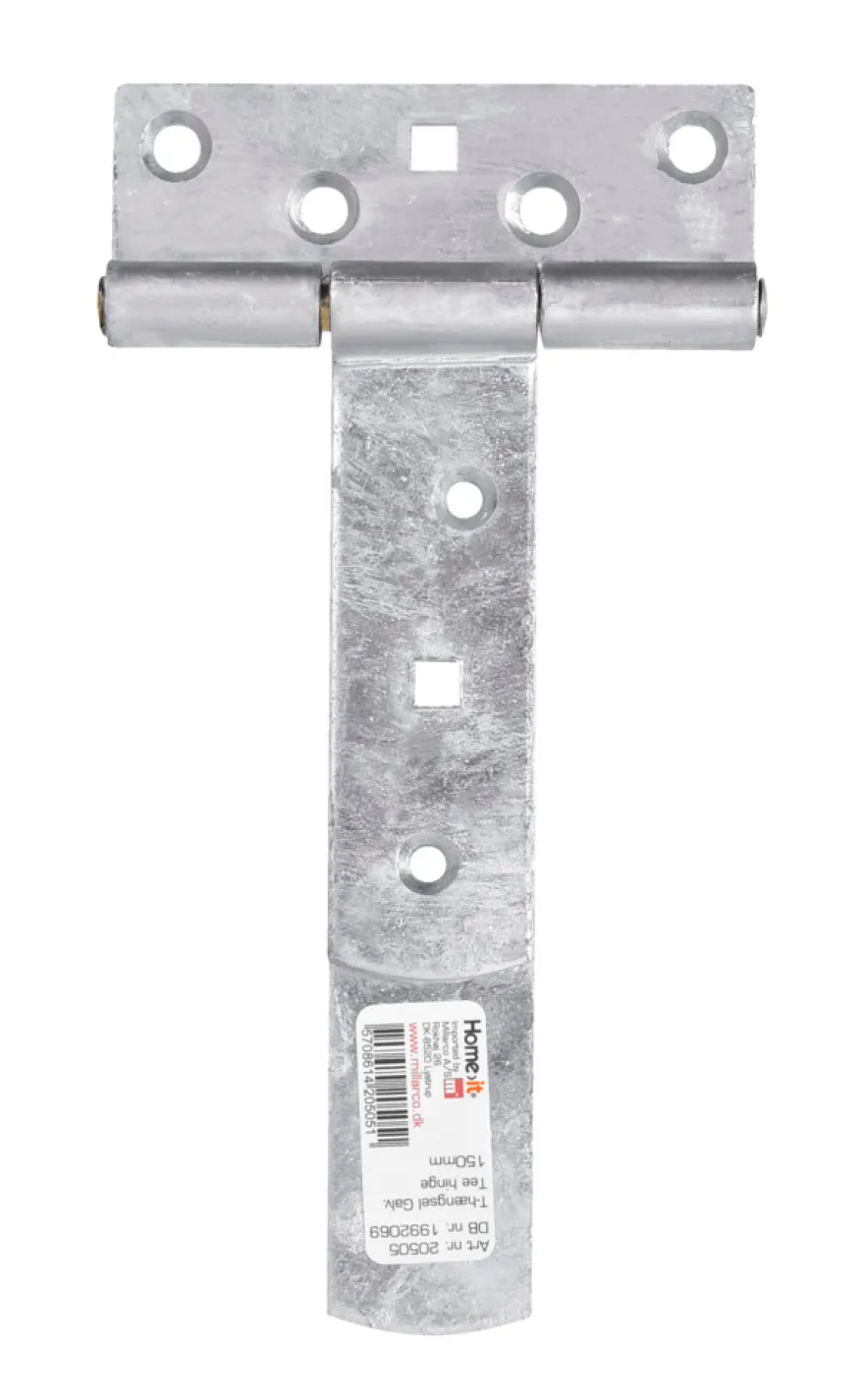 T-hængsel 150 mm galvaniseret