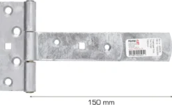 T-hængsel 150 mm galvaniseret