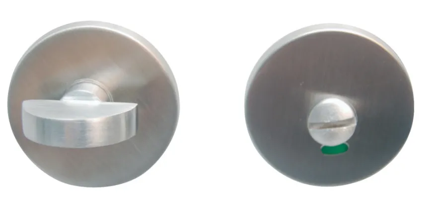 Toiletbesætning klik Ø50 mm rustfri stål