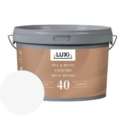 Træ & Metal 40 hvid 2,25 liter - LUXI®