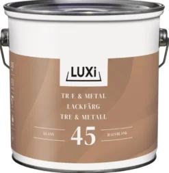 Træ & Metal 45 hvid olie 2,25 liter - LUXI®