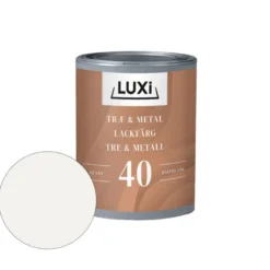 Træ & Metal 40 modehvid 0,75 liter - LUXI®