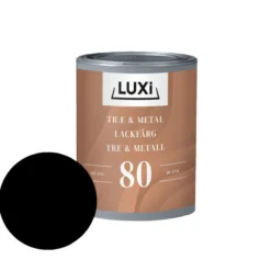 Træ & Metal 80 sort 0,75 liter - LUXI®