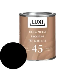 Træ & Metal 45 sort olie 0,75 liter - LUXI®