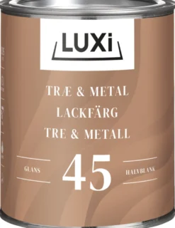 Træ & Metal 45 sort olie 0,75 liter - LUXI®