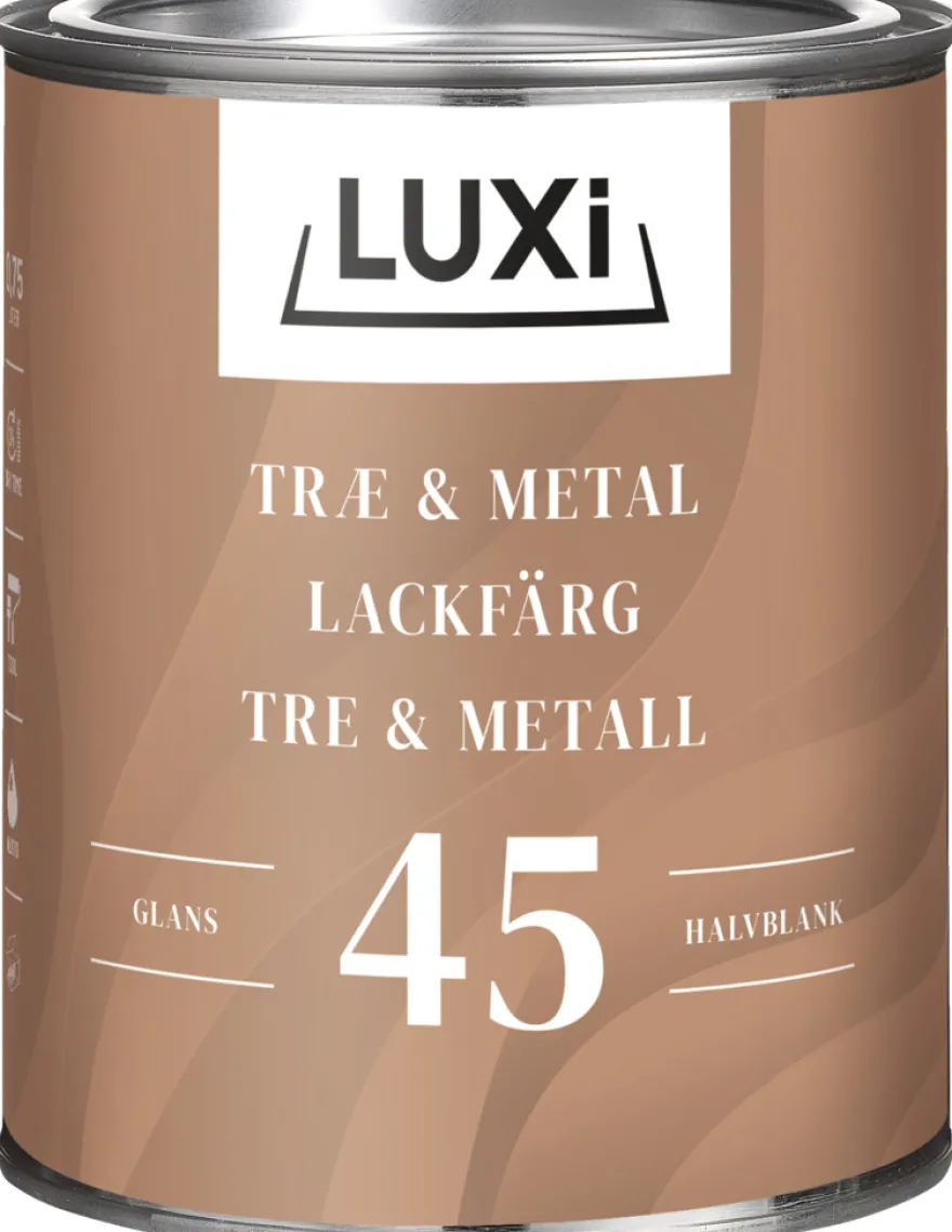 Træ & Metal 45 sort olie 0,75 liter - LUXI®